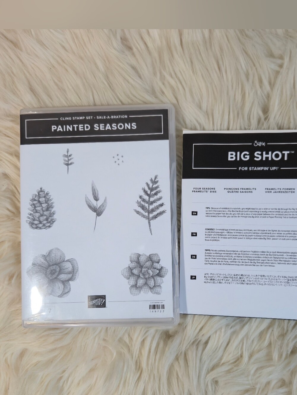 Stampin' Up! Painted Seasons Cling Stamp Set & Dies